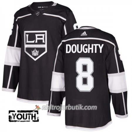 Män Ishockey Los Angeles Kings Tröja Drew Doughty 8 Adidas 2017-2018 Svart Authentic